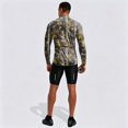 thumbnail image 5 of Forest Camo Quarter Zip Pullover for Men, Long Sleeve Hunting Fishing Jersey with Moisture Wicking Quick Dry Fabric - Lightweight Outdoor Athletic Performance Tops Coffee XXXL, 5 of 6