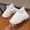 White, variant on Zecgelong Children Shoes Thick Soled Sneakers Fashionable And Casual Luminous Light Shoes Soft Soled Slip On Sneakers Girls Athletic Shoes Size US:6.5 Black