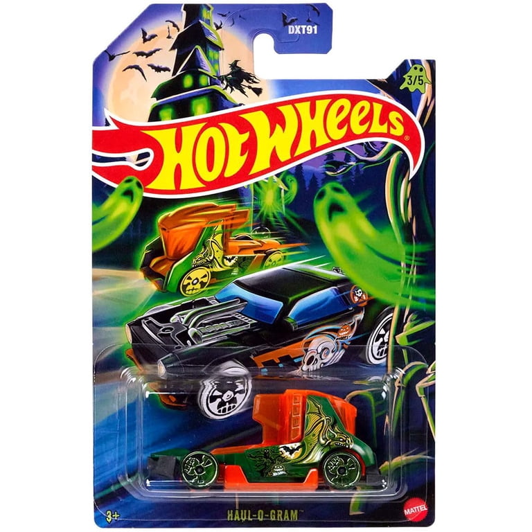 Hot Wheels Halloween Themed Die-Cast Toy Cars, Hollowback, Night