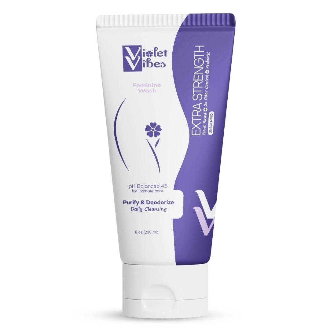 Violet Vibes New Extra-Strength Feminine Wash Gel (Extra-Strength - Unscented, 3 pack)