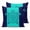 Navy Blue Teal, variant on Black Blue Dolphin 18x18 Pillow Covers Set of 2, Summer Beach Coastal Modern Art Throw Pillow Covers Decorative Couch Cushion Case, Microfiber Square Pillowcases for Bedroom Car Living Room