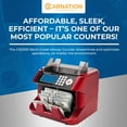 CARNATION Bill Cash Money Counter CR2300 with UV and MG Counterfeit
