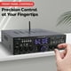 thumbnail image 3 of Inicio Amplificador estéreo Pyle PDA4BU.5 200W Bluetooth, 3 of 7