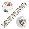 thumbnail image 5 of Yayeee Table Runner 90 inches Long Home Kitchen Dinning Party Decoration, Brown Christmas House, 5 of 7