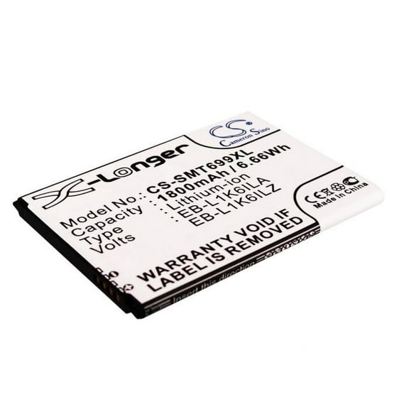 1800mAh EB-L1K6ILA Battery for VERIZON Galaxy Stratosphere II, Galaxy Stratosphere II 4G, SCH-I415, SCH-I425