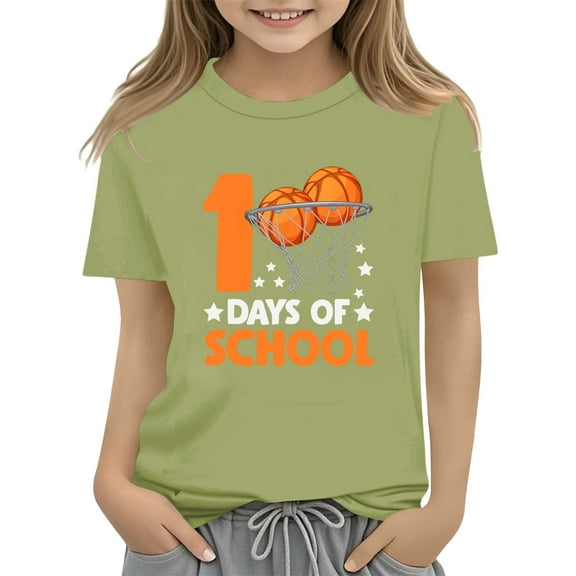 JSCDRPDWL Girls Size 14 Tops 2t Girl Tops Boys Formal Shirt Little Girl Clothes Size 5/6 Baby Girl Clothing Girls Clothes 10/12 Clothes Teen Girl Boys Clothes 5-6 3 Year Old Clothes for Girls