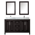 thumbnail image 2 of Daria 60'' Double Bathroom Vanity Set with Medicine Cabinet, 2 of 3