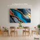 thumbnail image 2 of Cuadro Decorativo Canvas Revolution Abstracto Corriente Turquesa 90x60, 2 of 3
