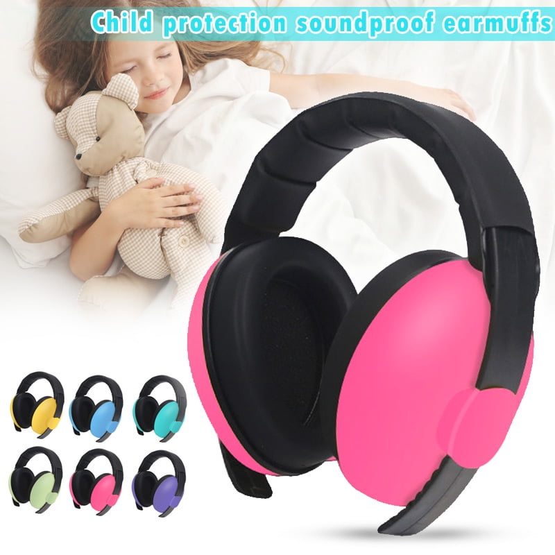 Kids childs baby ear muff defenders noise reduction comfort festival protect 0U 