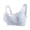Light Blue, variant on UAMVSH Plus Size Lace Bras for Women Comfort No Padded Underwire Bra Full Coverage Solid Color Everyday Bra