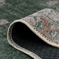 thumbnail image 5 of KUKOON Green Washable & Non Slip Traditional Area Rug, 5 of 5