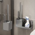 thumbnail image 4 of Lierteer Wall Mounted Long Handled Toilet Brushs With Crevice Brush For Bathroom Cleaning A, 4 of 8