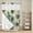 Beige, variant on Tropical Plants No Hook Shower Curtain with Snap in Liner, Waterproof Fabric Shower Curtains, Summer Coastal Beach Coconut Tree Green Shower Curtain Set Top See Through for Bathroom 72"x78"