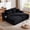 Black + Fabric + 2 Seat + Foam, variant on 69" Cloud Sectional Couch, L-Shape Chaise with R-Shape Chaise with Deep Seat and Comfortable 2 Seater Couch for Modern Living Room,(Plush Fabric),Black