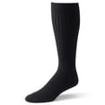 thumbnail image 2 of Lands' End Men's Seamless Toe Over the Calf Rib Dress Socks 3-pack, 2 of 3