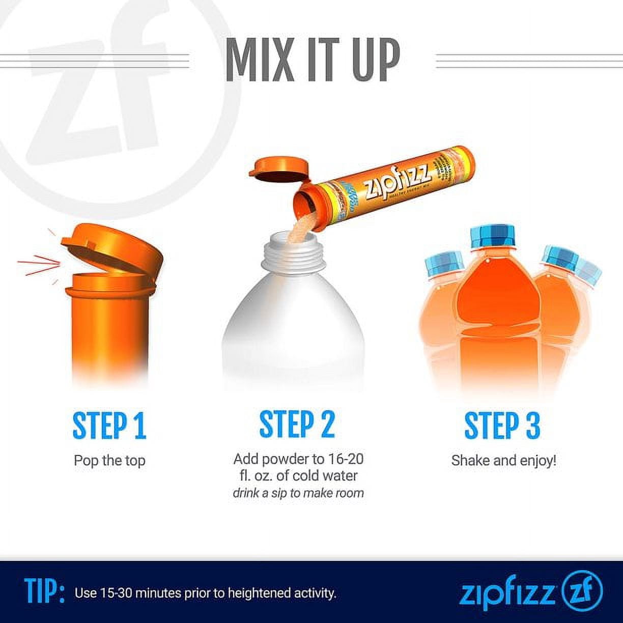 Zipfizz Drink Mix Combo Pack (30 ct.)