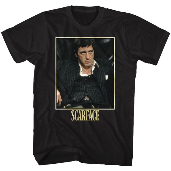 Scarface Bad Guy Black Adult T-Shirt
