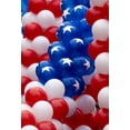 thumbnail image 2 of Kaveney, Wendy 14x18 White Modern Wood Framed Museum Art Print Titled - Indiana, Carmel Patriotic balloons on July 4th, 2 of 4