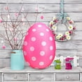 thumbnail image 3 of Floleo Inflatable Easter Eggs Outdoor Decoration - 6 Pack, 24 Inch Large PVC Eggs for Yard, Garden, Party, Easter Hunt, Durable and Colorful, Easy to Inflate, Perfect Easter Gift for Kids, 3 of 5
