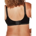 thumbnail image 2 of Women's Bali 3820 Double Support Cool Comfort Wirefree Bra (Black 34D), 2 of 7