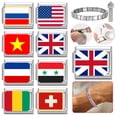 thumbnail image 4 of Bracelet Modulaire Italien - Design Interchangeable, Acier Inoxydable, Longueur Ajustable, 4 of 7