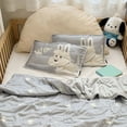 thumbnail image 4 of Silk Soft And Friendly Summer Bedroom Cute Pet Dog Print Cool Breathable Pillowcase, 4 of 7