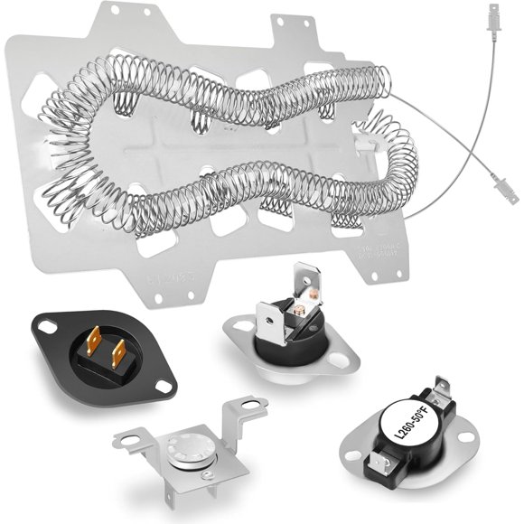 DV210AEW/XAA DV40J3000EW/A2 DV45H7000EW/A2 Dryer Heating Element for SAMSUNG, DC47-00019A Dryer Heating Element for SAMSUNG DWE50M7450W/A3 DV42H5000EW/A3 DV48H7400EW/A2 AP4201899 Heating Element