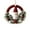 A, variant on Christmas Snowman with hat Wreath | Front Door Hanging Ornament | Artificial Holiday Decoration | Indoor Outdoor Xmas Party Decor | 11.02inch(28cm)