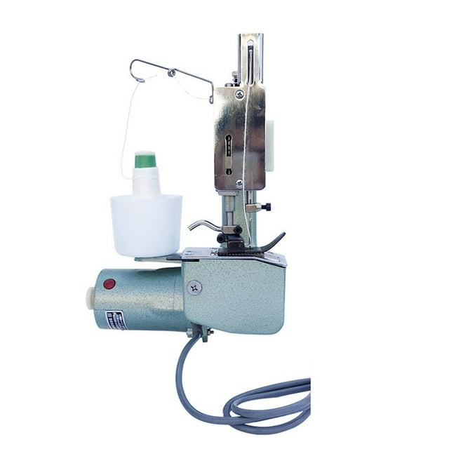 Machine à Coudre Électrique Portable pour la Maison Sacs Tissés Sac de Riz Scellage 130W 12000RPM, Facile à Utiliser