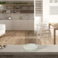 thumbnail image 3 of Bougeoir En Verre Avec Base En Marbre Blanc, 3 of 4