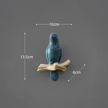 

Homeex Bird hook clothes hook Dark blue