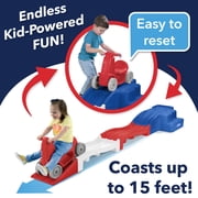 Simplay3 America 250 Expandable Kid's Roller Coaster, Limited Edition Americana XL