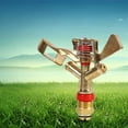 thumbnail image 4 of Brass Connector Water Sprinkler Water Sprinkler, Irrigation Sprinkler, Lawns Courtyards For Lawn Sprinklers Vegetable Lawn Irrigation Patios ANGGREK Rocker Arm Water Sprinkler, 4 of 8
