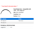 thumbnail image 2 of Front Brake Hose - Compatible with 1976 - 1977 Jeep CJ7, 2 of 2