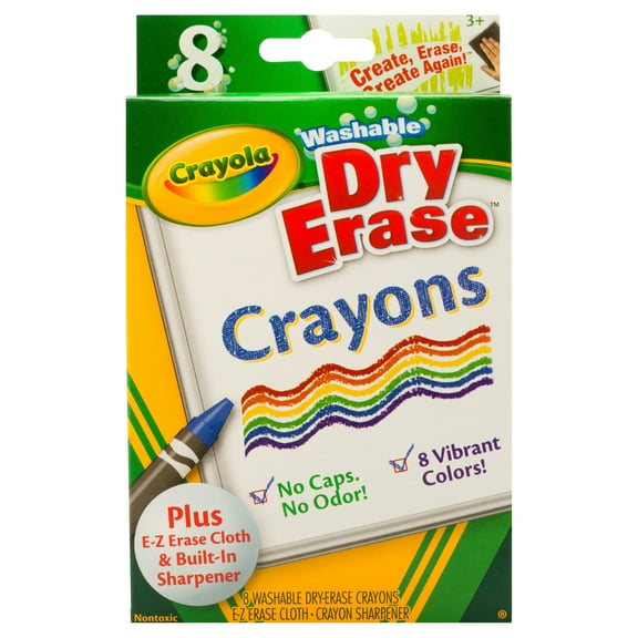 Crayola Dry-Erase Crayons Classic Colors Set