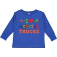 thumbnail image 3 of Inktastic I Love Trucks Boys or Girls Long Sleeve Toddler T-Shirt, 3 of 5