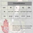 thumbnail image 3 of (Cut: S)Lightweight racing gloves, reflective gloves for driving, cycling gloves with anti-slip gel pad and shock absorber, breathable training gloves, 3 of 4