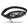 thumbnail image 1 of Cinturón de correr AIKENDO Slim para mujer y hombre negro impermeable, 1 of 7