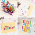 thumbnail image 3 of Birthday Card Gift, 3D Pop Up Greeting Card, DIY Can Be Changed to Any Age Number, 3 of 5