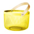 thumbnail image 2 of AMLESO Multifunctional Metal Wire Mesh Basket Anti Corrosion for Cabinet Entryway Decor Yellow, 2 of 8