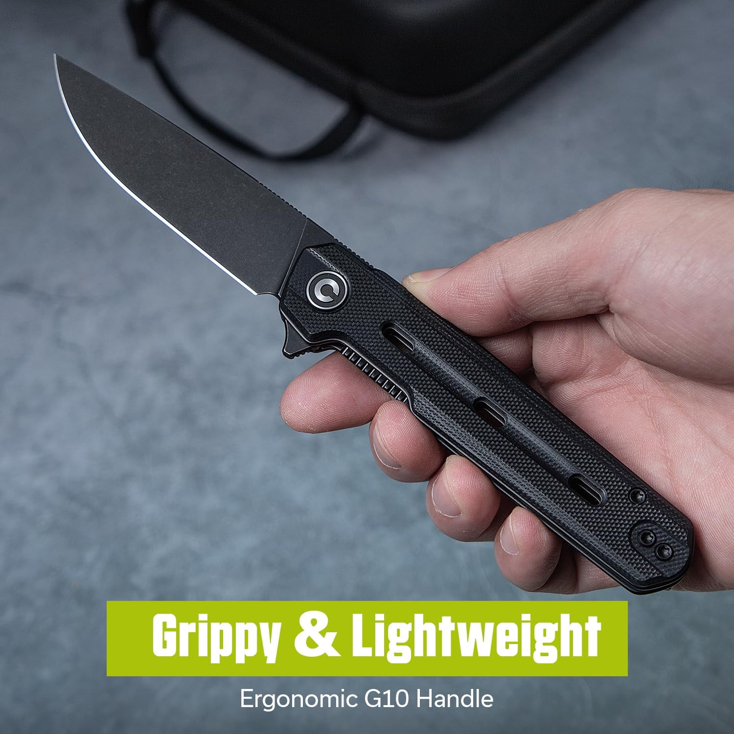 CIVIVI Navo Pocket Folding Knife with 3.25" Nitro-V Blade C25015A-1