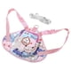 thumbnail image 5 of Mochila de dibujos animados para mascotas Bling Bling con correa ajustable color rosa L, 5 of 12