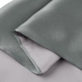 thumbnail image 5 of Unique Bargains Envelope Closure Soft and Durable Silk Pillowcase Gray Queen, 5 of 6
