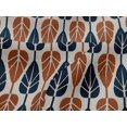 thumbnail image 4 of oneOone Viscose Jersey Rouille Tissu Brun Feuilles Bloc Robe Tissu Tissu Imprimé par la Cour 60 Pouces de Large, 4 of 5