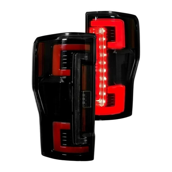 Recon LED Tail Light Assembly (Smoke) - 264299LEDBK