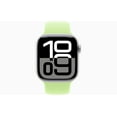 thumbnail image 2 of Restored Apple Watch Series 10 GPS + Cellular 46mm Silver Aluminium Case with Northern Lights Solo Loop - Large Band (Refurbished), 2 of 5