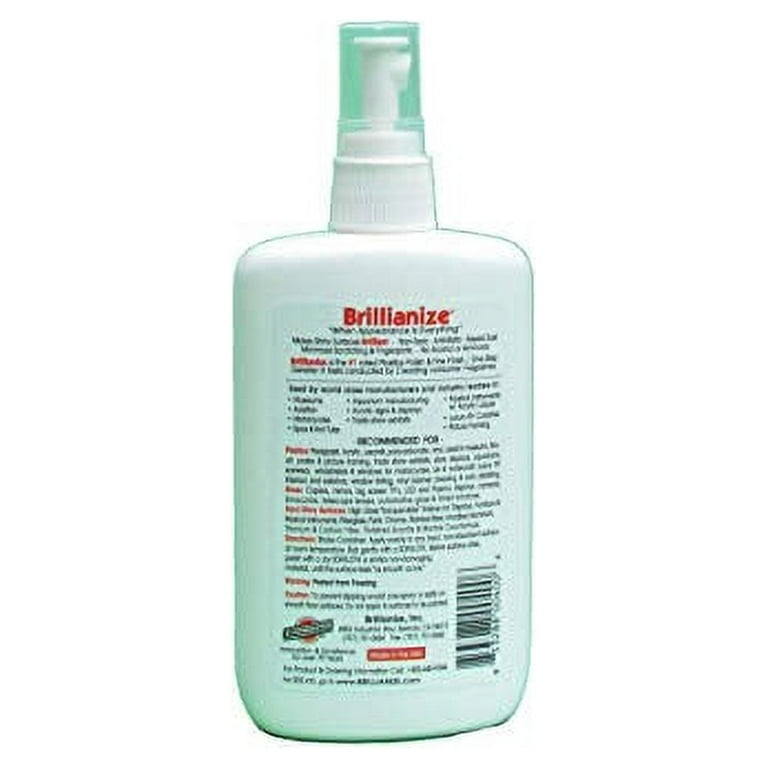 Brillianize® 1-Gallon Acrylic & Glass Cleaner & Polish, Cleaners, Cleaning Supplies & Equipment, Exhibit & Display