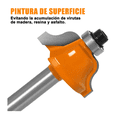 thumbnail image 2 of Juego Brocas Bloosom  Router Taladro 1/4 15 Pz Herramienta Negro, 2 of 4
