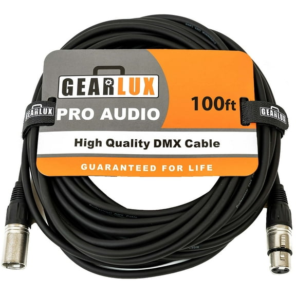 Gearlux 100-Foot DMX Cable
