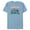 Ocean Blue, variant on Avengers Toony Family Party Dad of the Birthday Boy - Short Sleeve Blended T-Shirt for Adults - Customized-Yellow